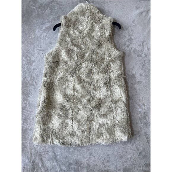 Women’s Trouvé Vest Faux Fur Brown Size Small - Picture 9 of 13